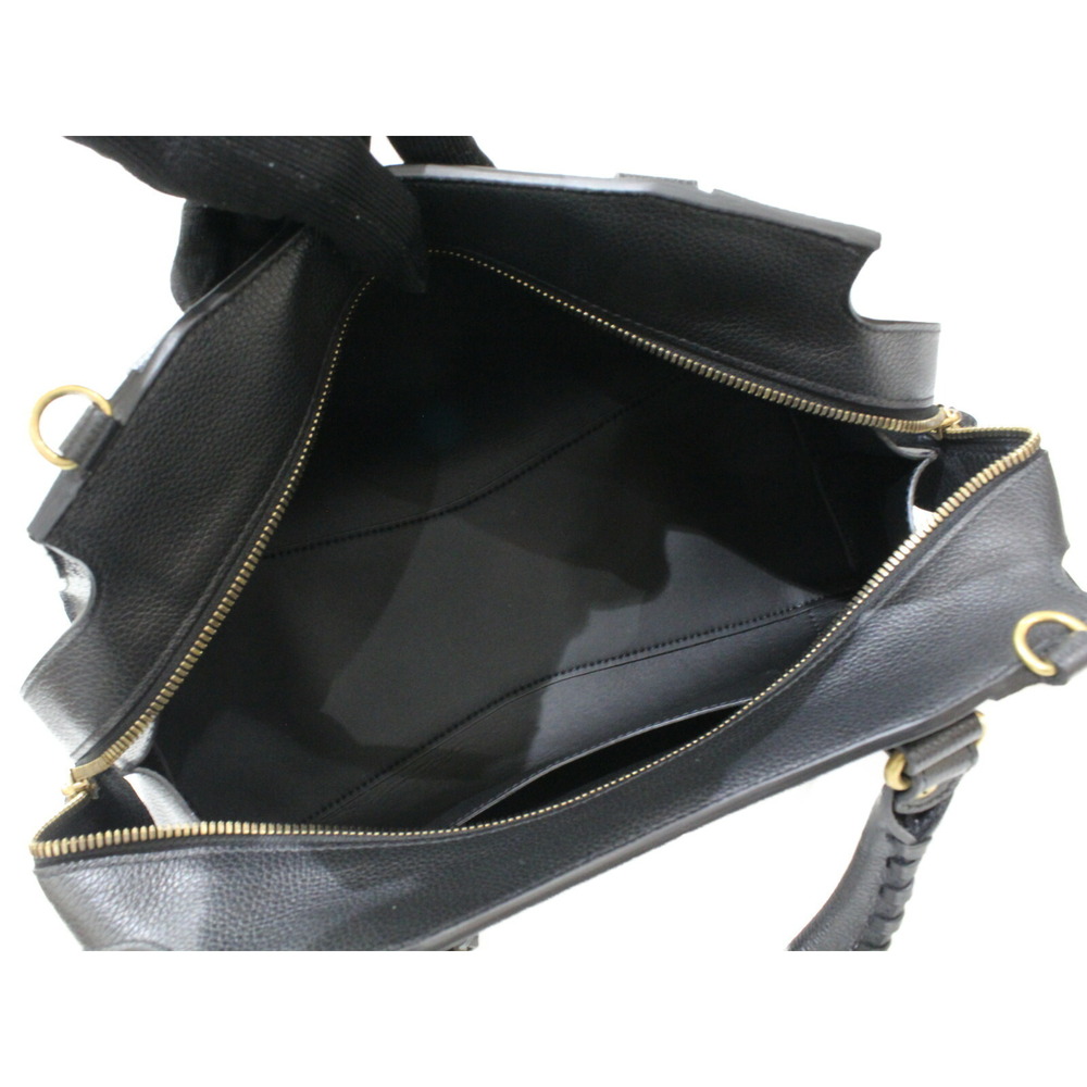 BALENCIAGA Neo Classic City Shoulder Leather Black Handbag Shoulder Bag strap - Picture 7 of 7